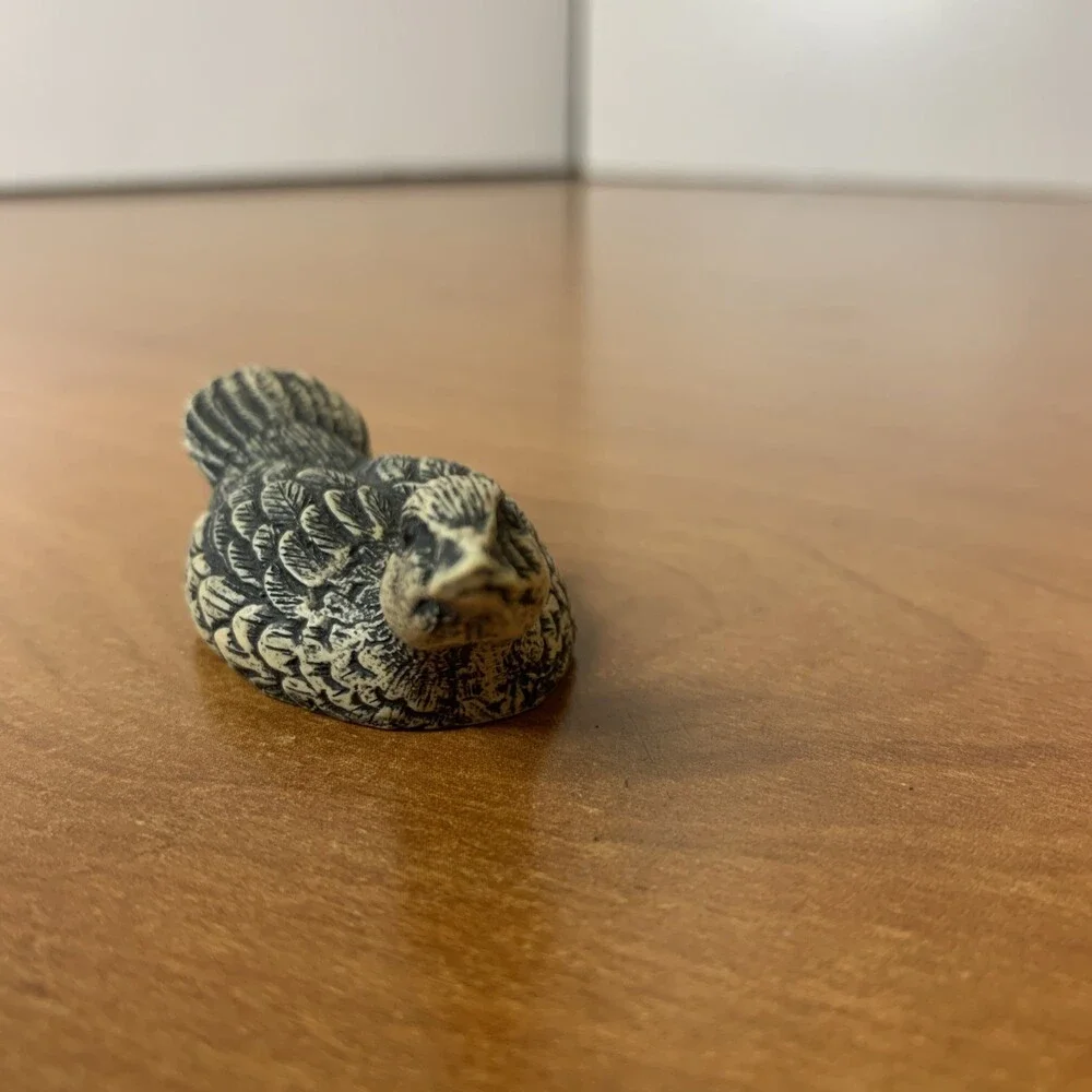 Gadwall Vintage Duck 1989 English Leather Wilderness Series Miniature 3”x1.25”